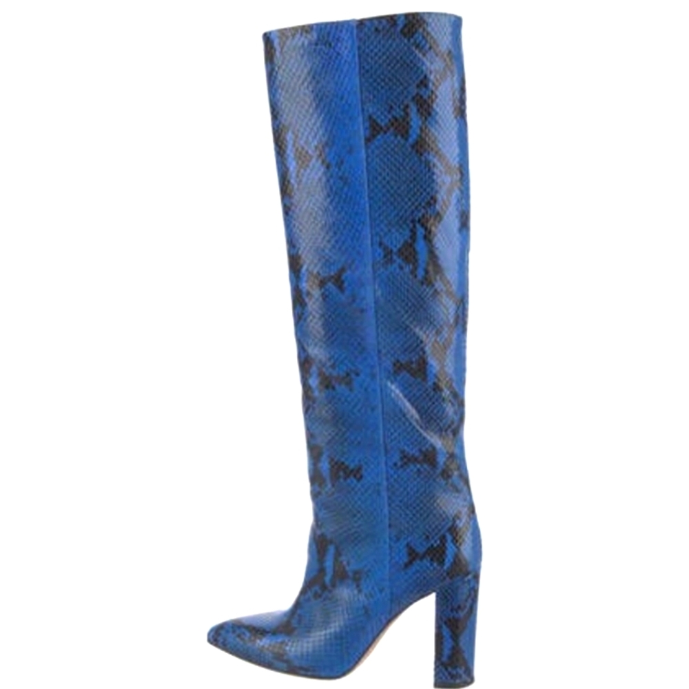 PARIS TEXAS SNAKE SKIN BOOTS